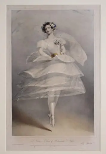 Fanny Elssler in La Voliere, by Gauci, M.