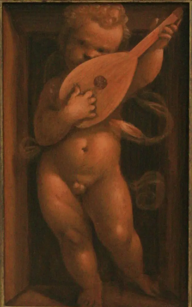 Child with a Lute, by Gaudenzio Ferrari