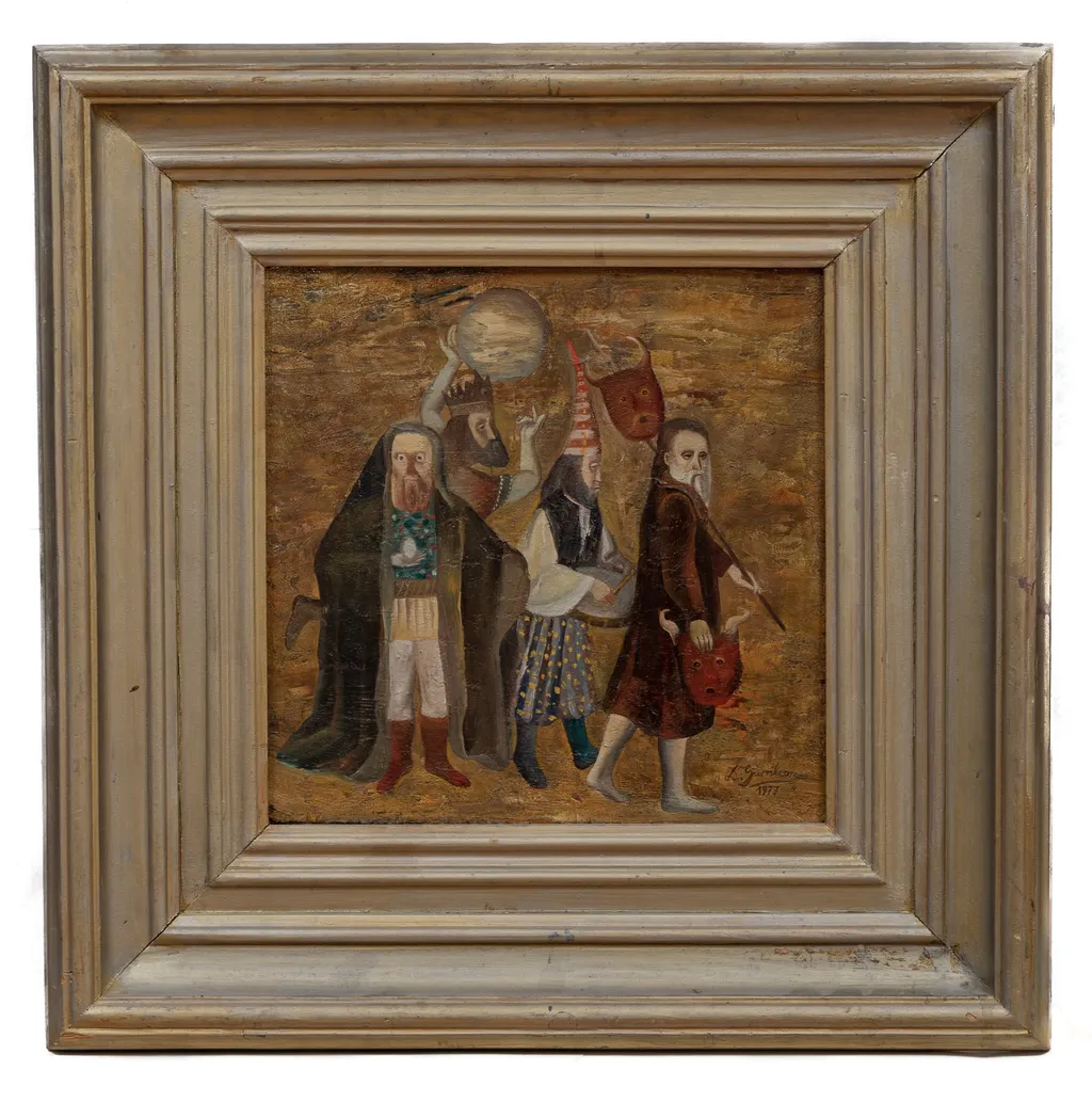 Teatrul popular, by Gavrilean Dimitrie, unspecified, 1950