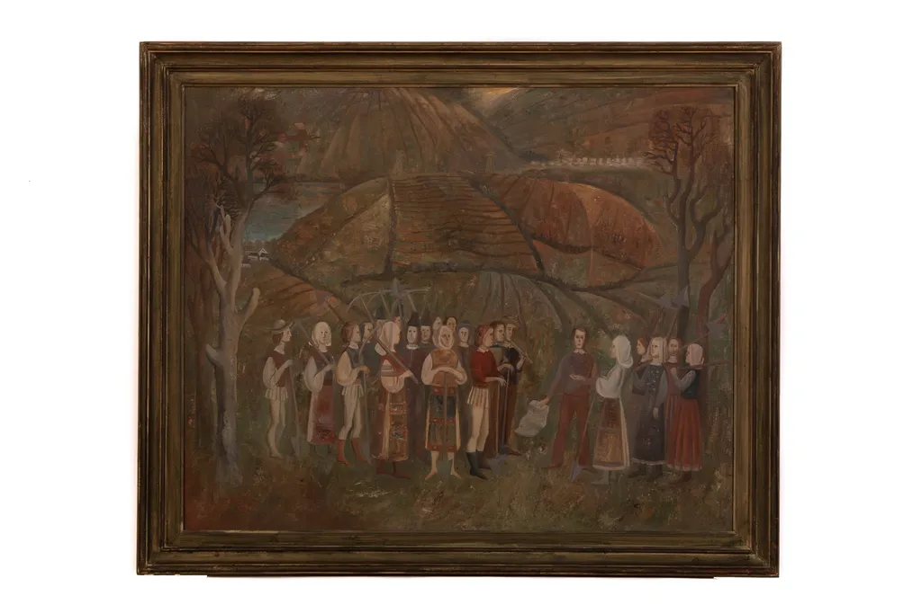 Tineri constructori, by Gavrilean Dimitrie, 1974