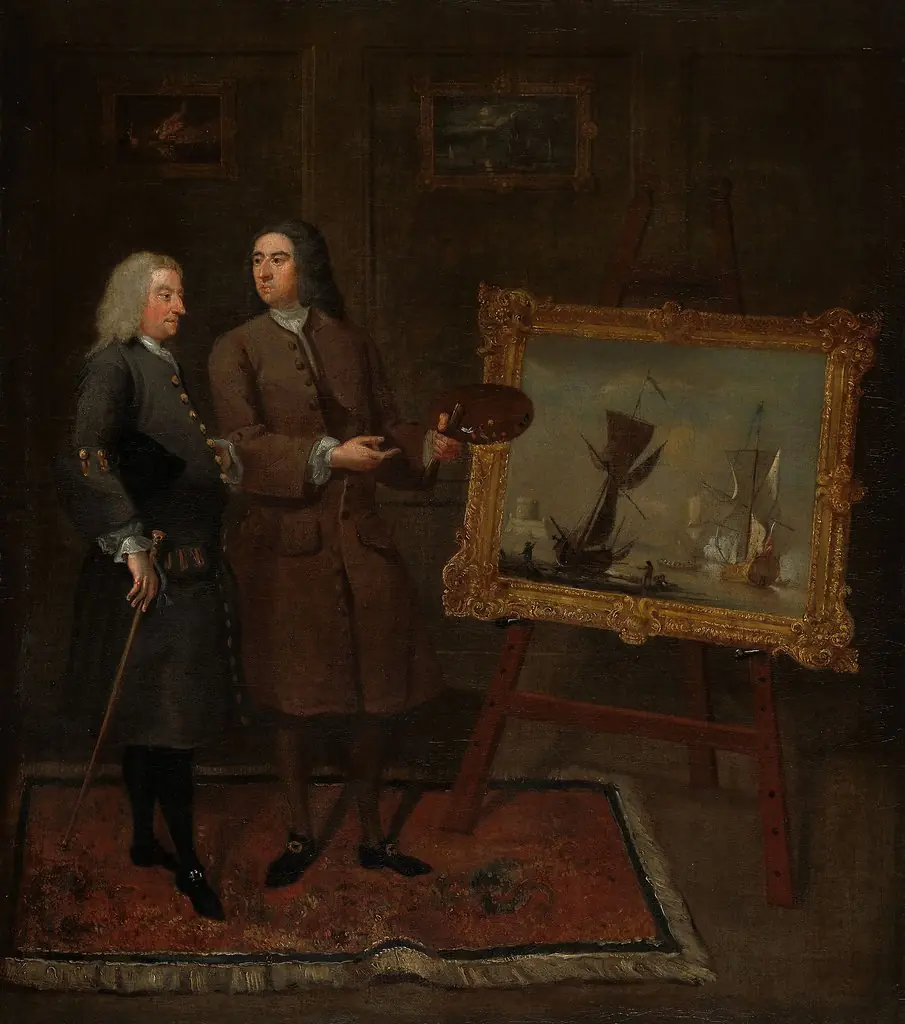 Thomas Walker and Peter Monamy, by Gawen Hamilton
