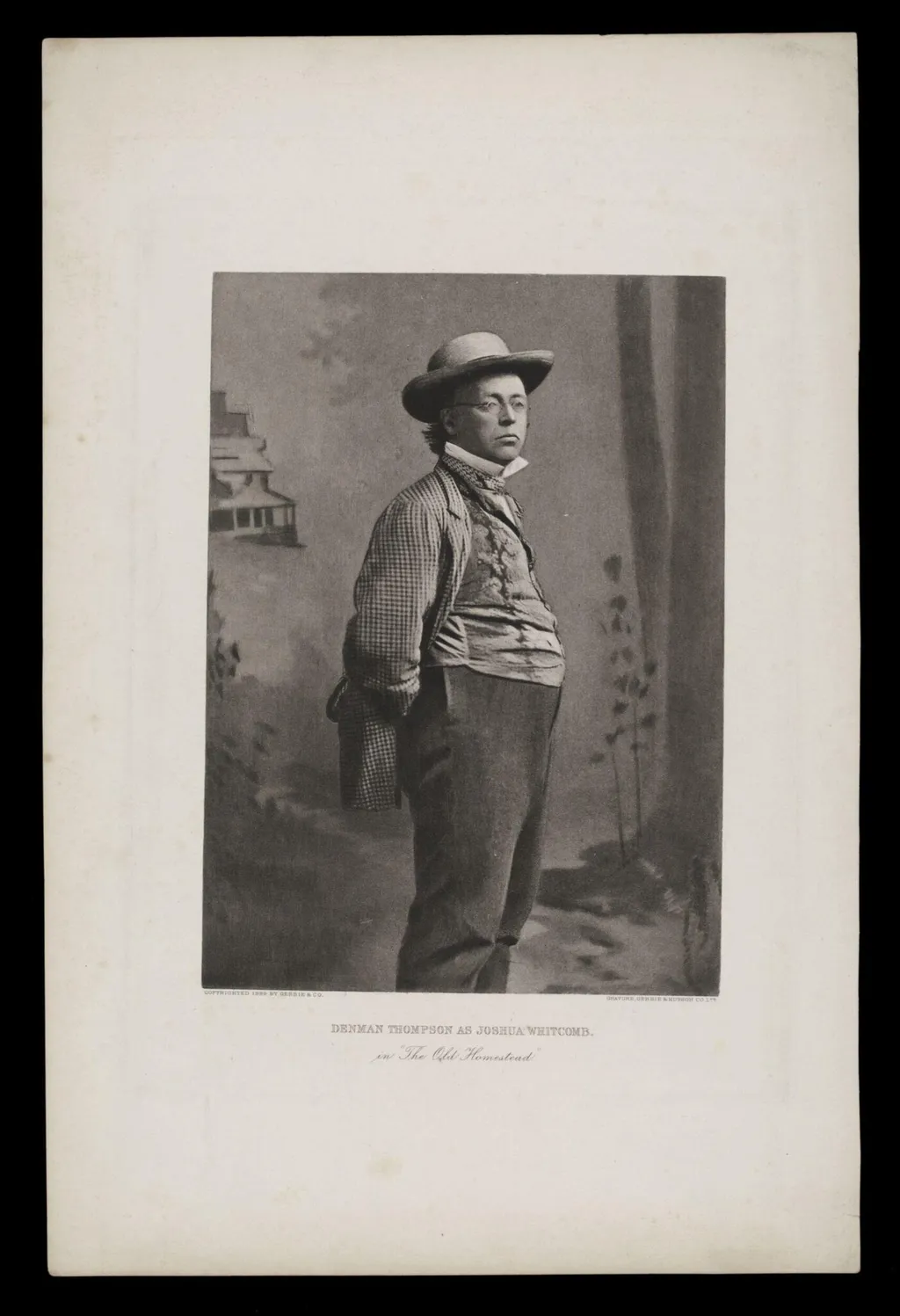 H Beard Print Collection, by Gebbie & Hudson Co Ltd Gravure, 1889