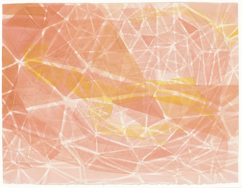 Untitled, by Gego, watercolor, 1980