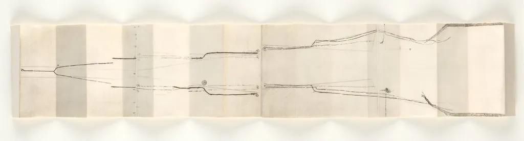 Untitled, by Gego, ink, 1964