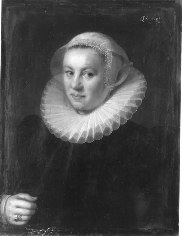 Bildnis einer Frau, by Geldorp Gortzius