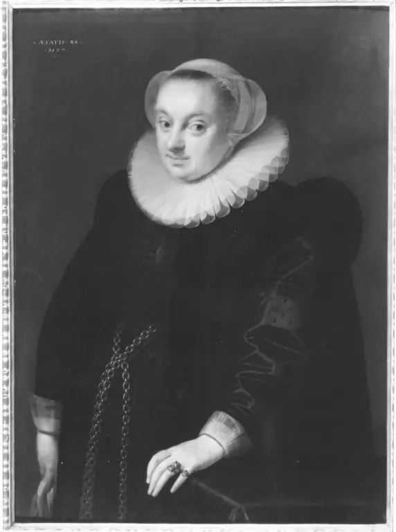 Portrait of a woman, by Geldorp Gortzius