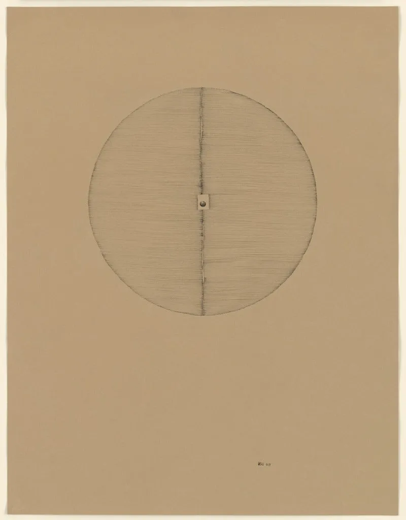 Untitled, by Gene Vass, ink, 1963