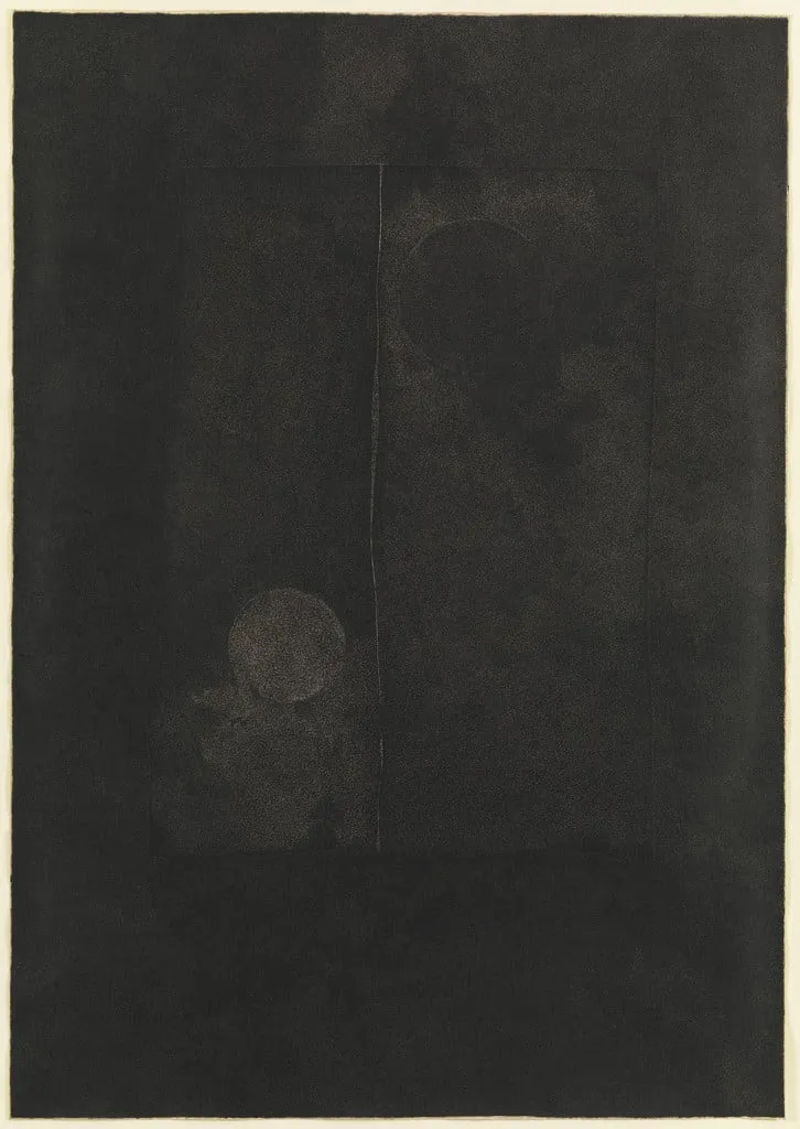 Untitled, by Gene Vass, ink, 1965