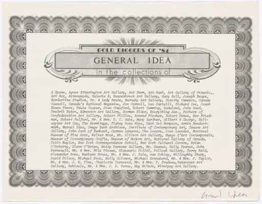 Untitled, by General Idea