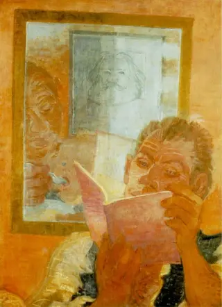 Generations (Three Generations), by Gyula Derkovits