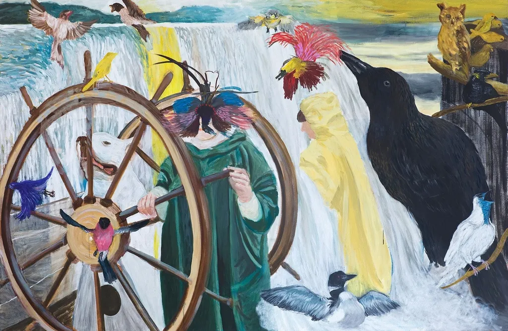 Morin, Geneviève - Malerei, Le Paradis de ma Mère, by Geneviève Morin, unspecified, 2014