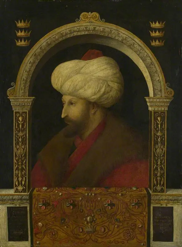 The Sultan Mehmet II, by Gentile Bellini