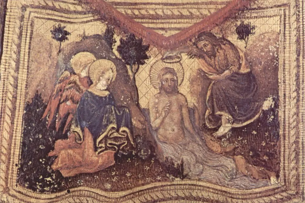 Baptism of Christ, by Gentile da Fabriano