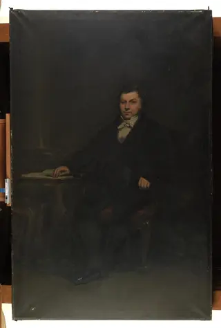 Gentleman in his study