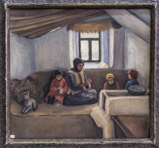 Interior țărănesc, by Geo Cardaș