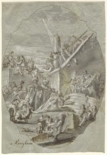 The Adoration of the Magi, by Georg Anton Urlaub