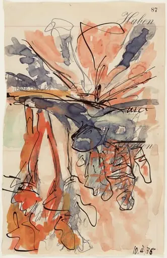 Untitled, by Georg Baselitz