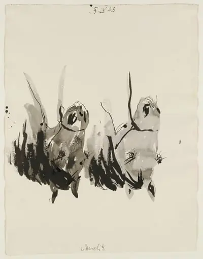 Untitled, by Georg Baselitz