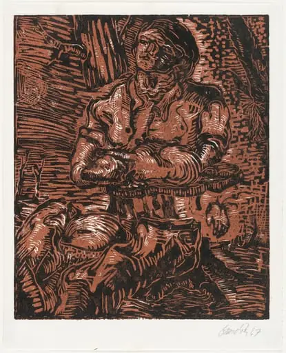 Untitled, by Georg Baselitz