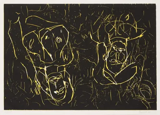 Untitled, by Georg Baselitz