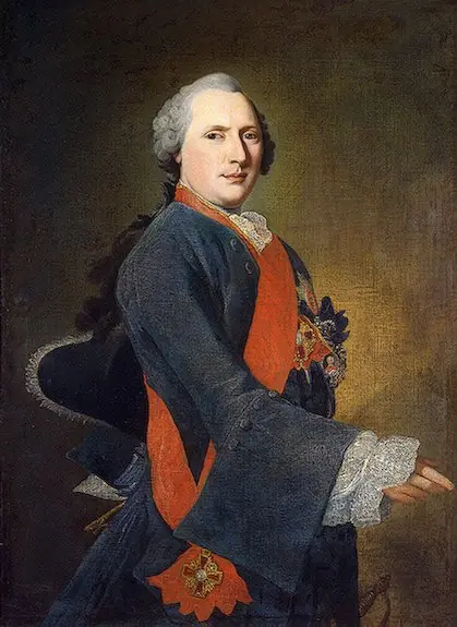 Portrait of Marshal of the Count Karl Sievers, by Georg Caspar Prenner