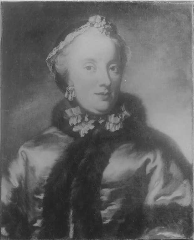 Bildnis der Maria Anna, Gemahlin des Kurfürsten Max III. Joseph (Werkstatt), by Georg Desmarées, unspecified, 1736
