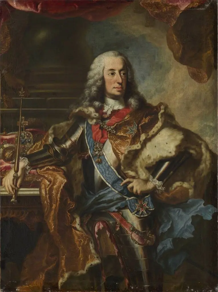 Kurfürst Karl Albrecht als Kaiser Karl VII. (1697-1745), by Georg Desmarées