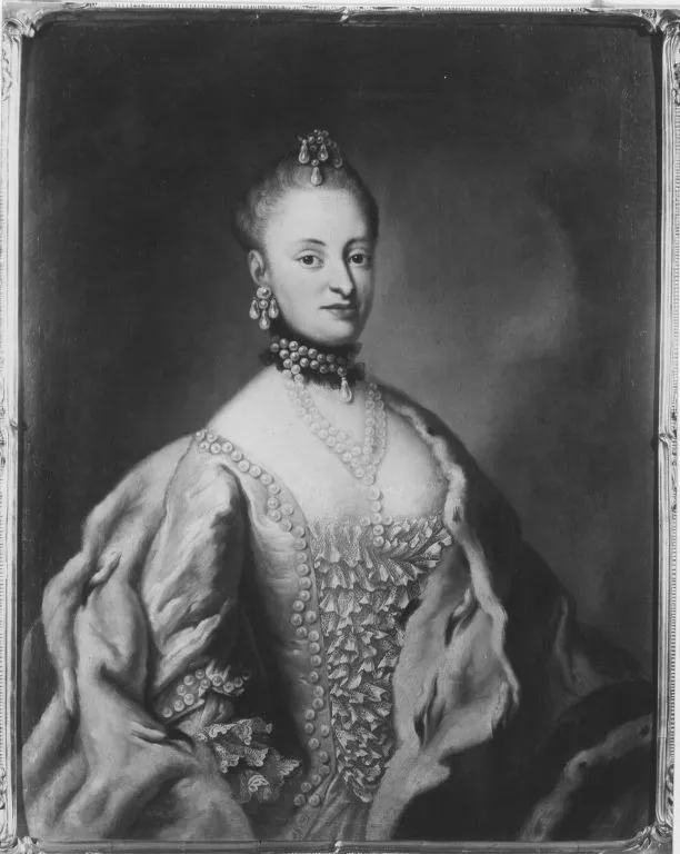 Maria Anna, Gemahlin des Kurfürsten Max III. Joseph von Bayern, by Georg Desmarées, unspecified, 1736