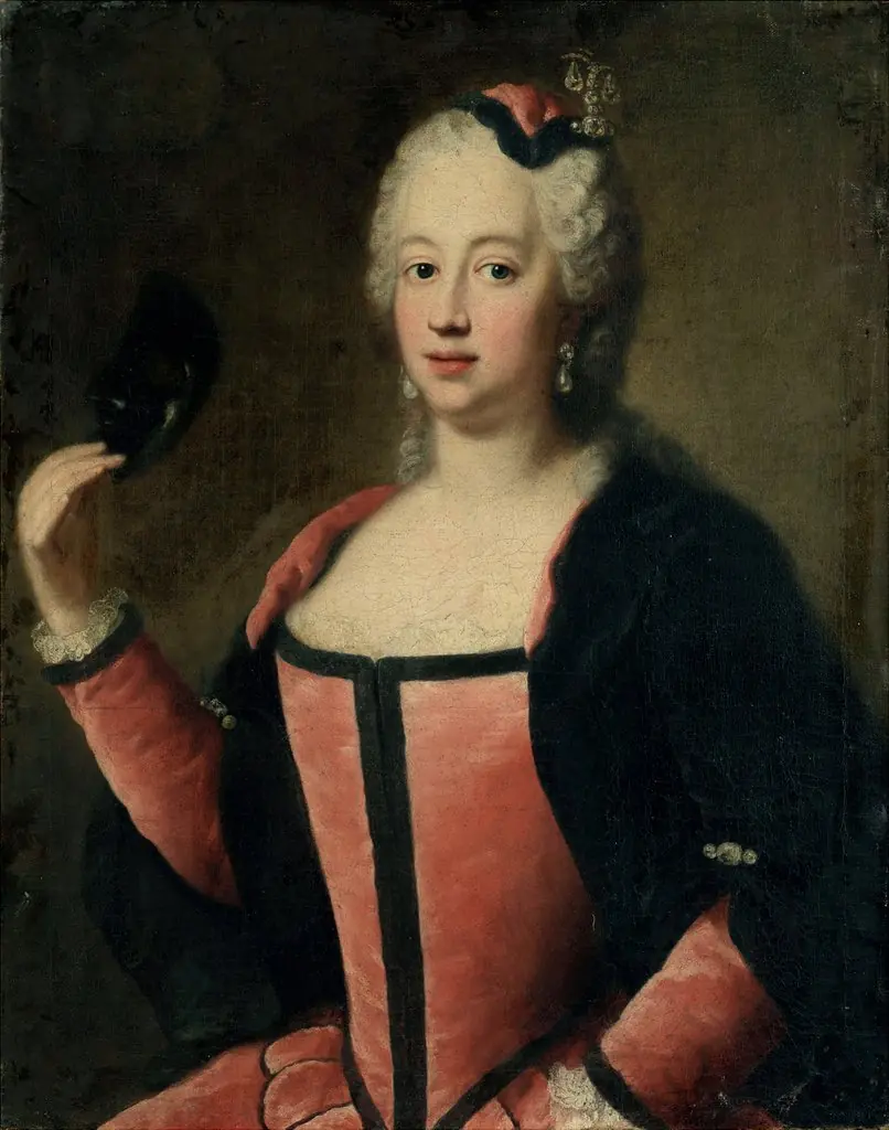 Maria Anna of Sulzbach, by Georg Desmarées