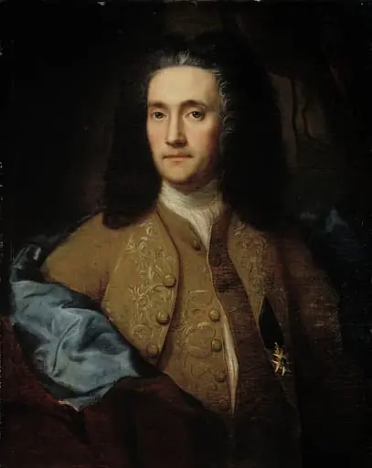 Miehen muotokuva, by Georg Desmarées