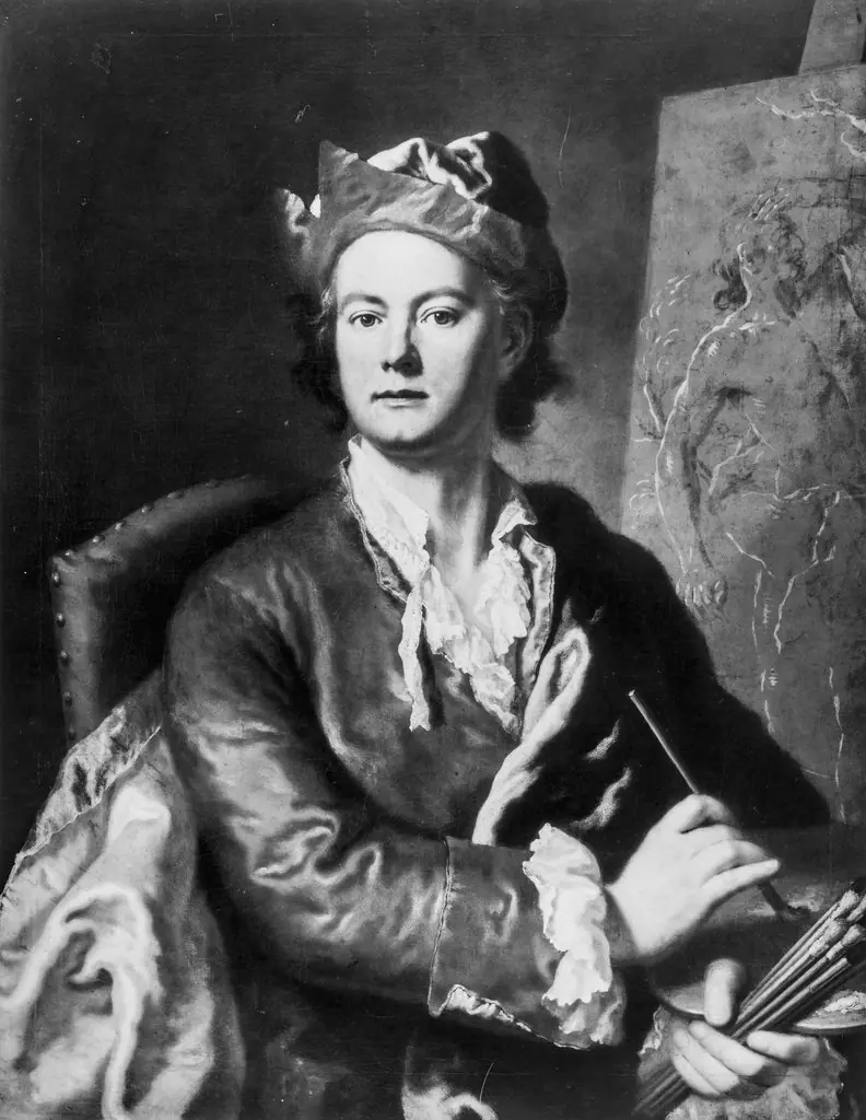 Portait of a Painter, by Georg Desmarées