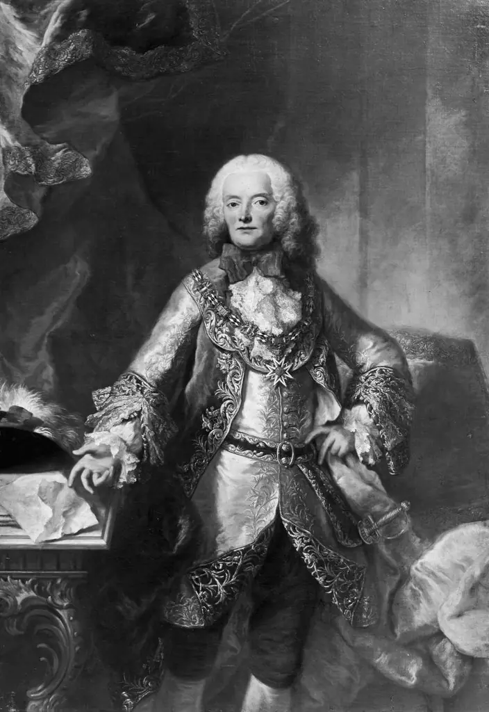 Portrait of Johann Max IV, Count of Preysing-Hohenaschau, by Georg Desmarées