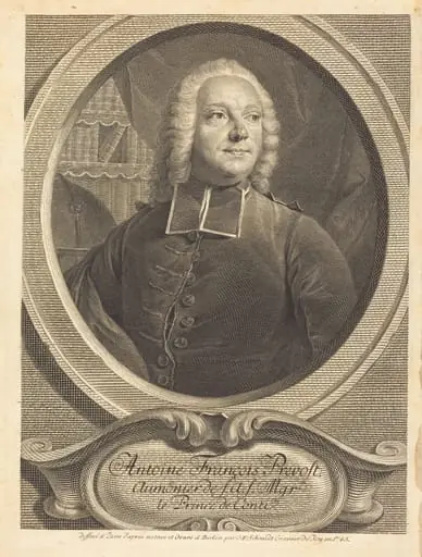 Antoine François Prevost, by Georg Friedrich Schmidt