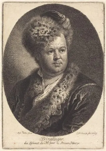 Johann Melchior Dinglinger, by Georg Friedrich Schmidt