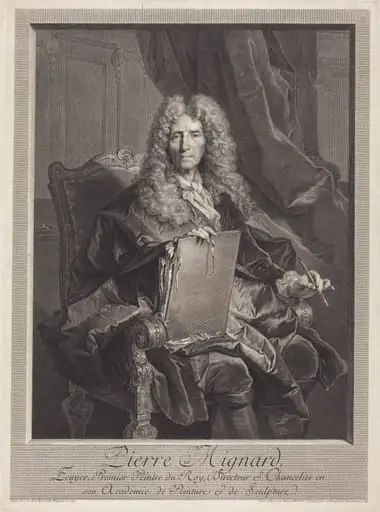 Pierre Mignard, by Georg Friedrich Schmidt