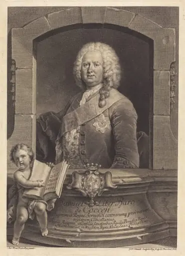 Samuel Liber Baro de Cocceji, by Georg Friedrich Schmidt