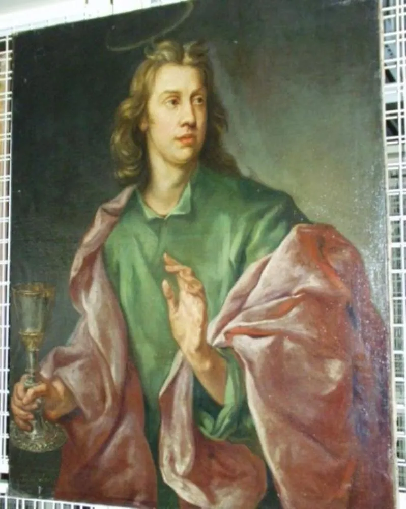 St John the Apostle, by Georg Gsell, oil, 1729
