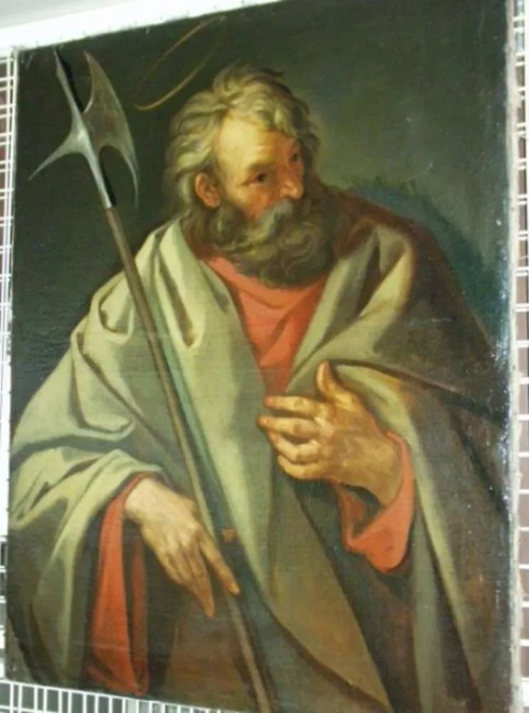 St Matthew the Apostle, by Georg Gsell, oil, 1729