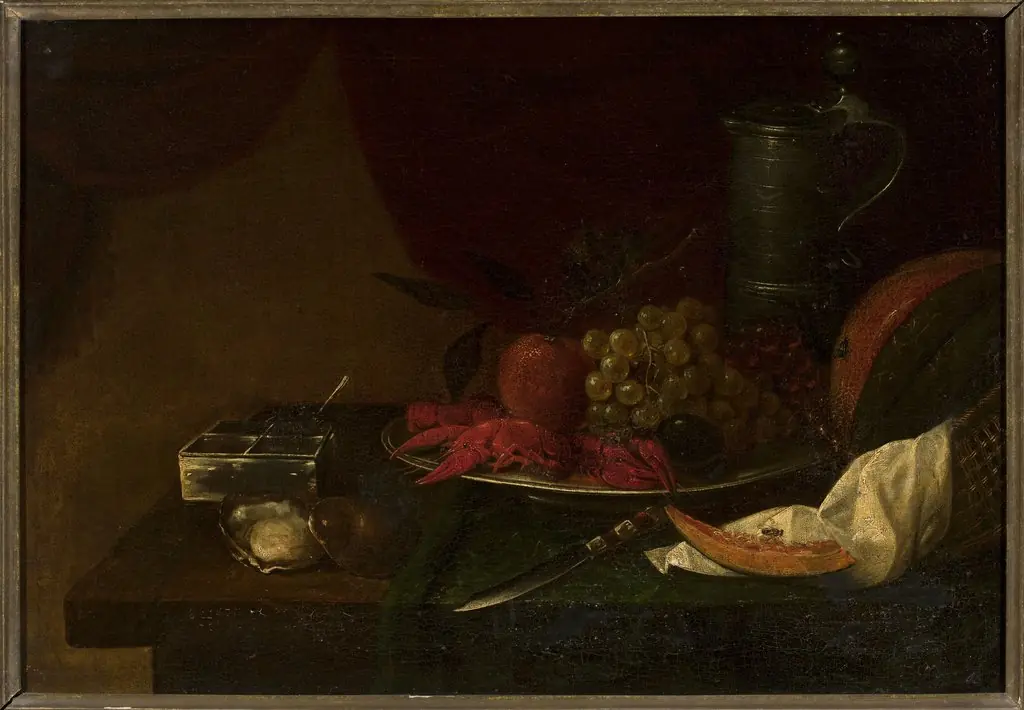 Still life, by Georg Hainz