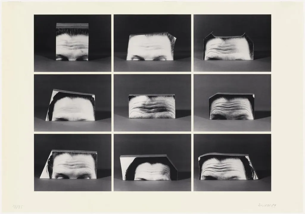 Untitled, by Georg Herold, ink, 1989