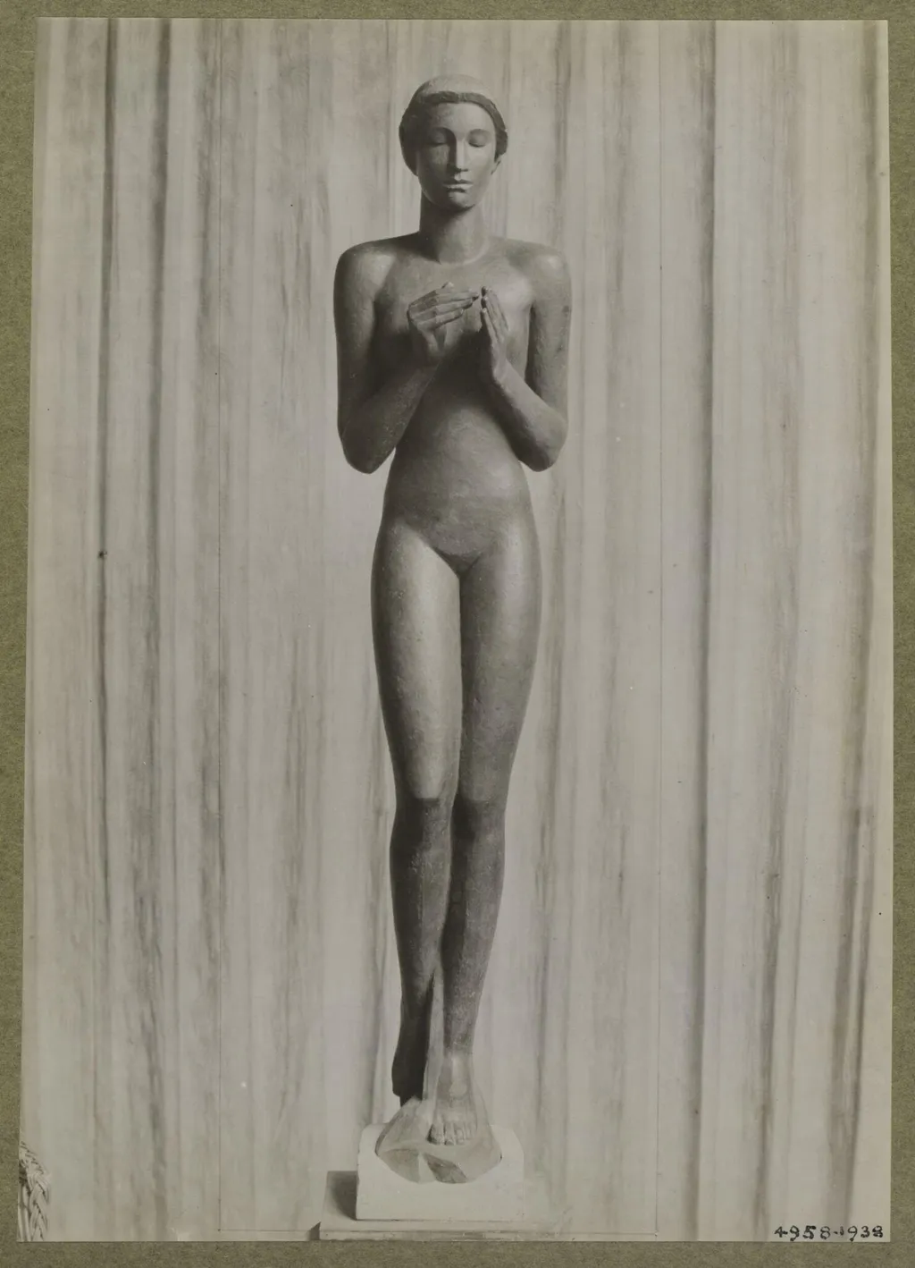 Untitled, by Georg Kolbe, photographic