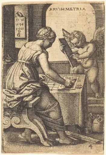 Arithmetic, by Georg Pencz