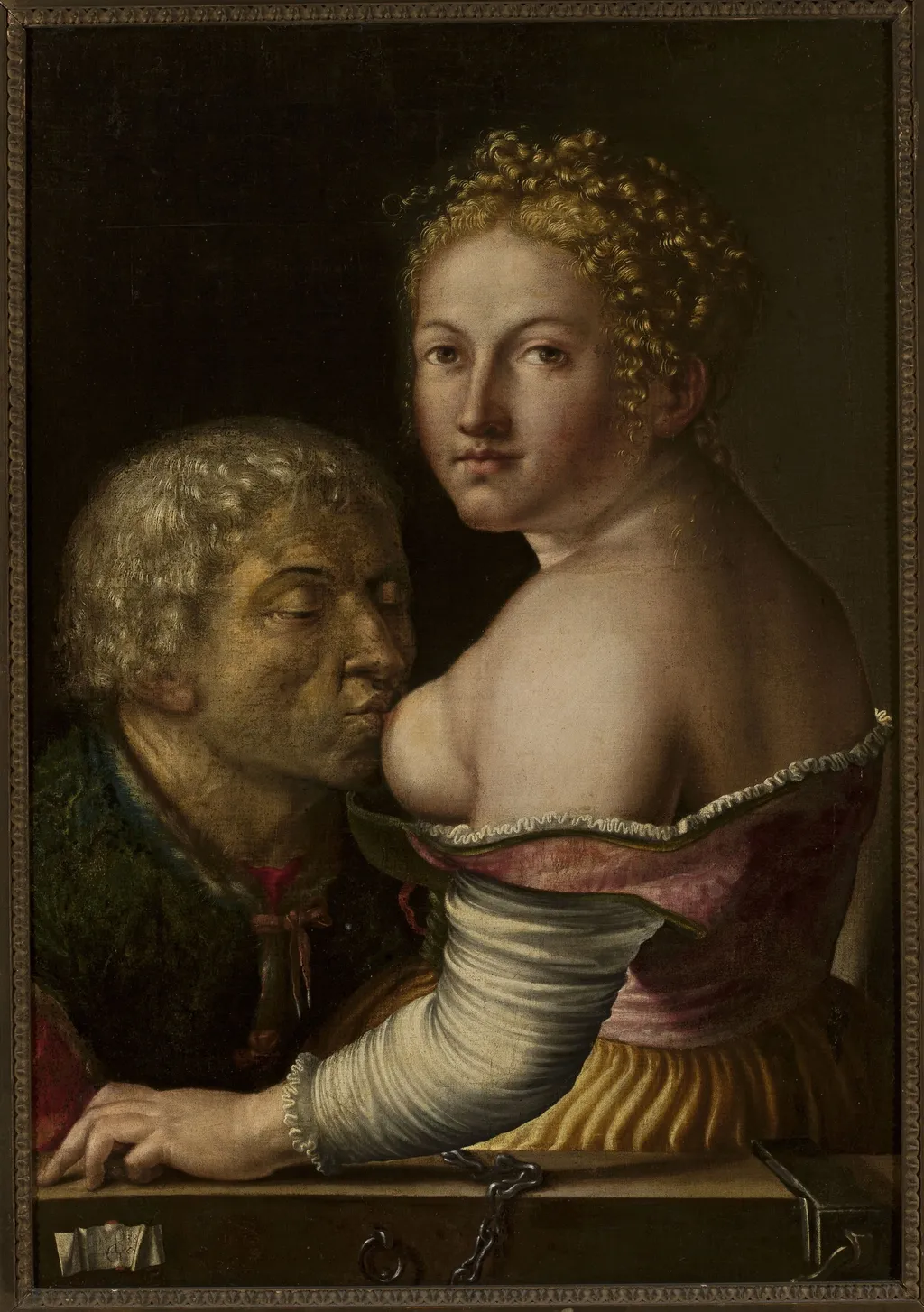 Caritas Romana, by Georg Pencz, oil, 1538