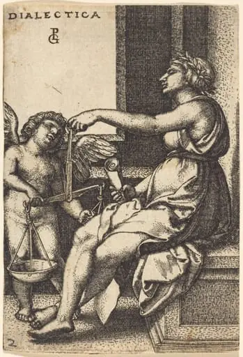 Dialectic, by Georg Pencz