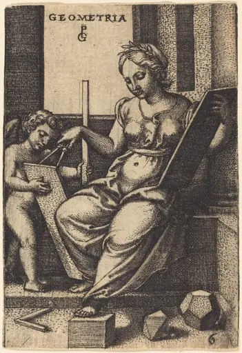 Geometry, by Georg Pencz