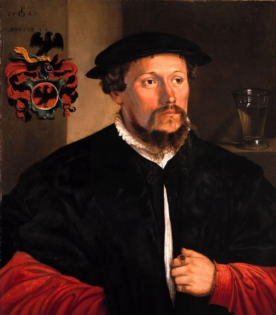 Portrait of Lienhard Hirschvogel, by Georg Pencz