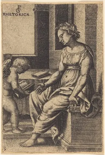 Rhetoric, by Georg Pencz