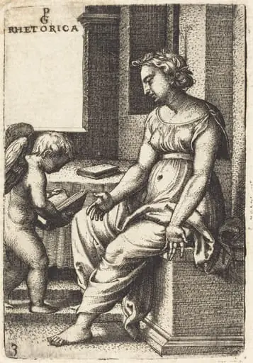 Rhetoric, by Georg Pencz