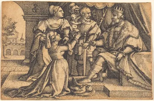 The Judgment of Solomon, by Georg Pencz