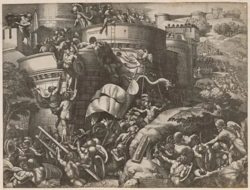 The Seige of Carthage, by Georg Pencz